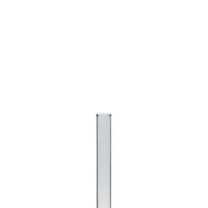 Rimmed borosilicate glass test tubes