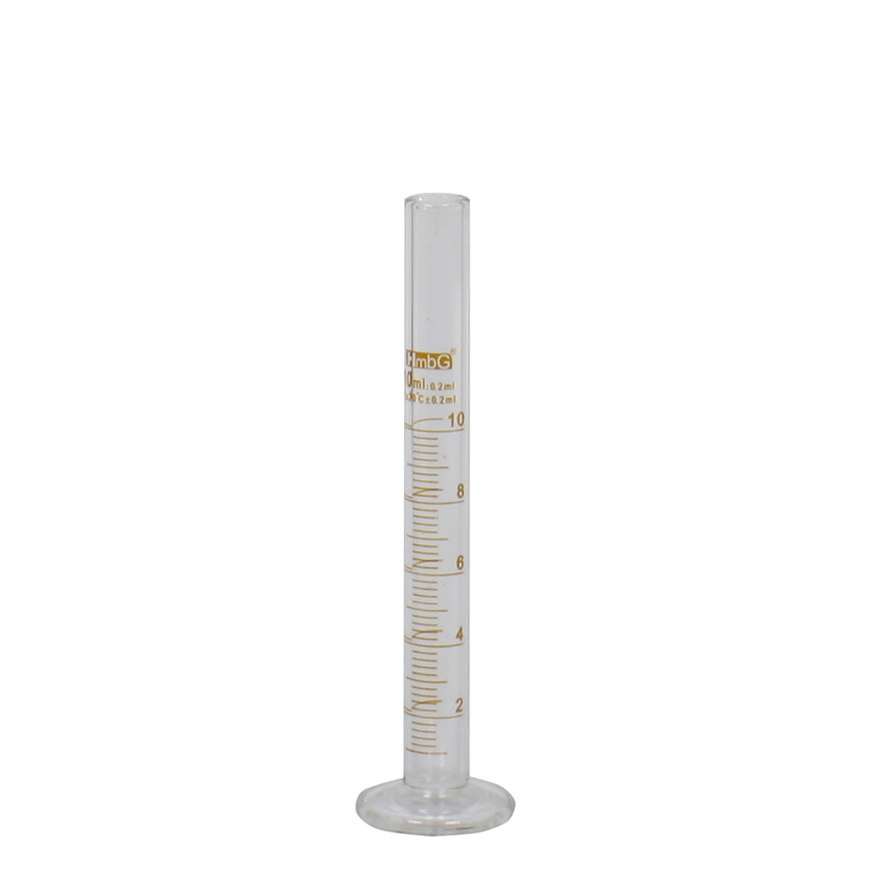 Borosilicate glass graduated measuring cylinder