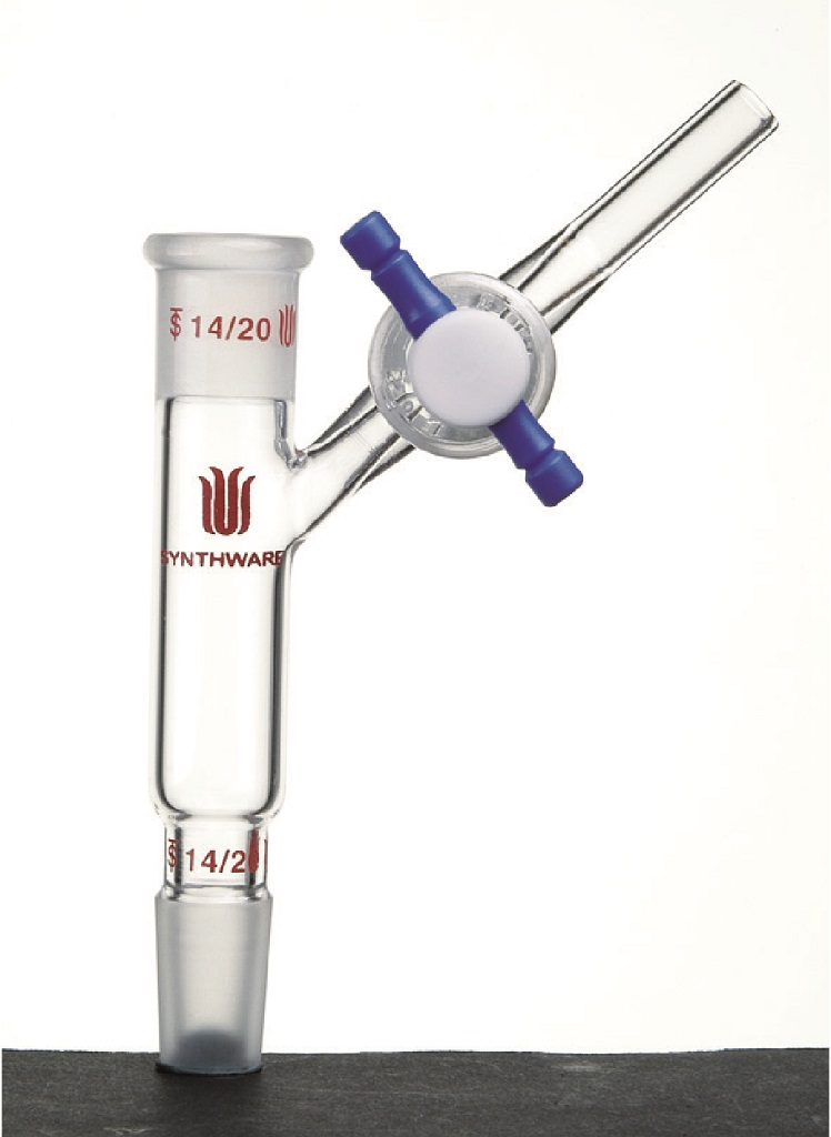 Adapter A19, stopcock PTFE, connecting