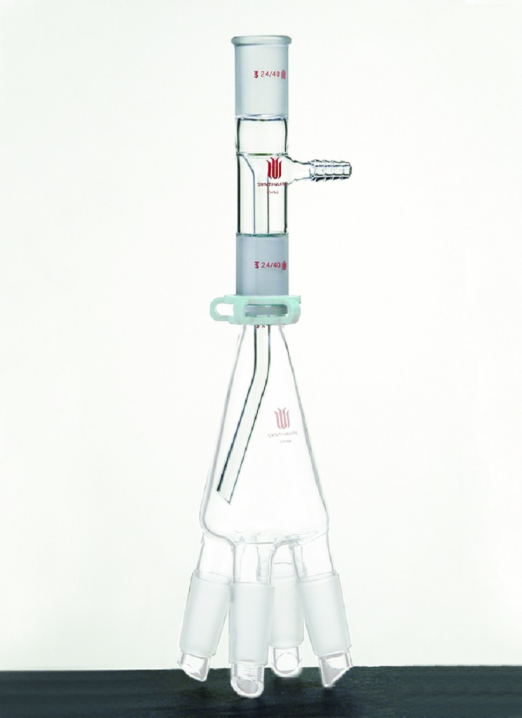 Distillation, A59 straight distribution adapter, receiving set, Bredt
