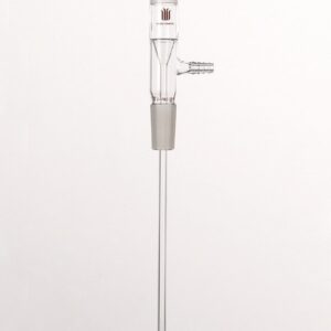 Adapter A65, vacuum receiver, inlet with hose connection, long stem