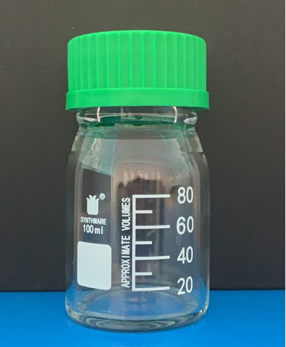 Bottle B14, wide mouth media storage bottle