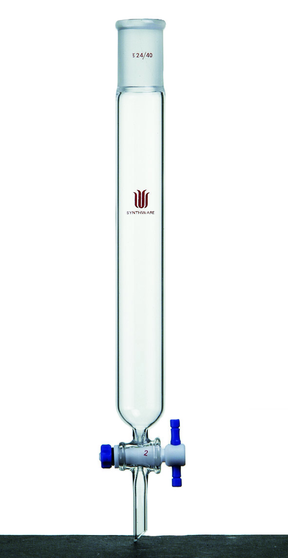 Chromatography, column C18, 24/29, heavy wall design
