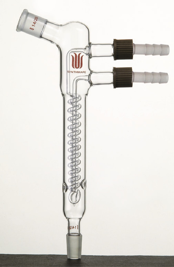 Condenser C58, reflux, 105°, removable hose connections