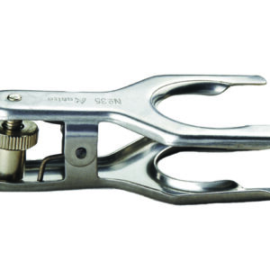 Clamp, pinch, S35/20, 35/25 spherical joint or #25 O-ring joint, stainless steel