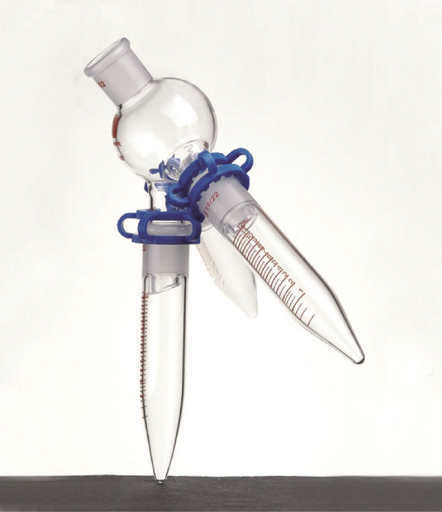 Distillation, receiver, distributor for receiver tubes