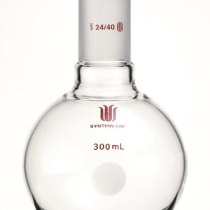 Flask F12, 1-neck, flattened bottom
