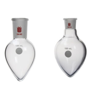 Flask F32, 1-neck, pear shaped