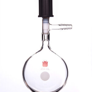 Schlenk flask F49, storage, vacuum valve