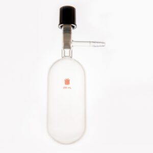 !Outlet model! Schlenk tube F58D, storage, protective covering, vacuum valve