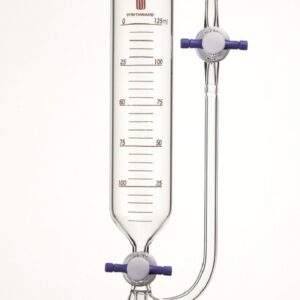Funnel F67, pressure equalizing, two PTFE stopcocks