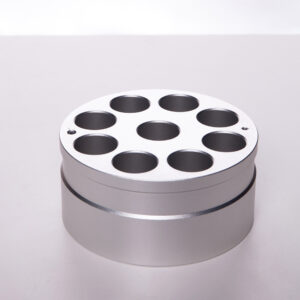 Heat transfer block H20, Aluminum, for tube