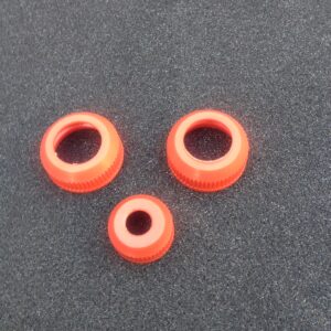 13mm Cap, compression, with hole