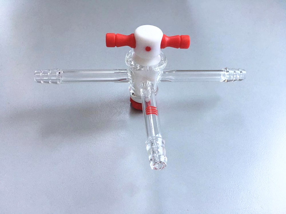 Stopcock S16, 1:5, PTFE, T-bore