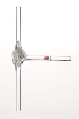 3-Way Stopcocks (Solid Glass Plug T-Bore)