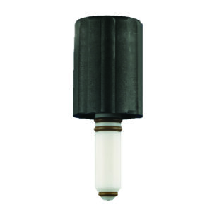 Stopcock plug, 0-12mm vacuum valve, PTFE stem, Viton® O-ring