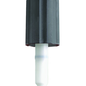 Stopcock plug, 0-8mm vacuum valve, PTFE protected