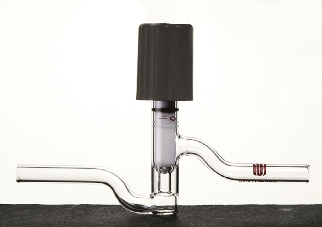 Valve S62, Vacuum, PTFE-Plug, protected O-ring, 180°