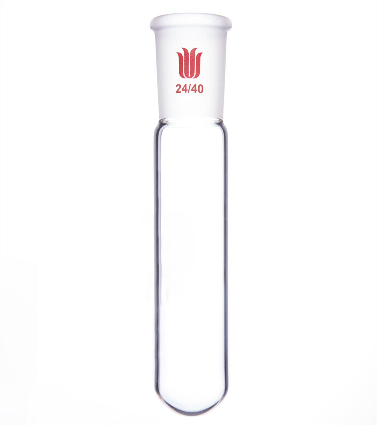 Second-hand borosilicate round bottom flasks