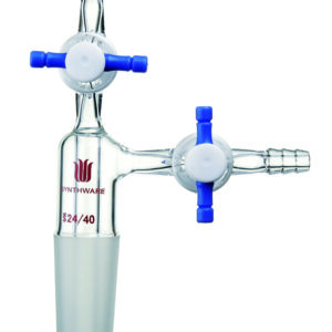 Adapter A12, stopcock PTFE, both tube lockable
