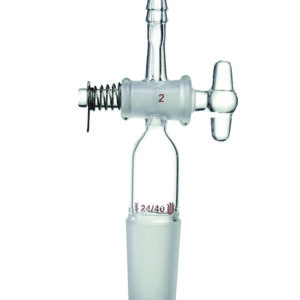 Adapter A61, stopcock glass, vacuum/gas