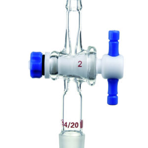 Adapter A70, stopcock PTFE, vacuum/gas