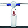 Adapter A88, stopcock PTFE, ''T''-bore, 180°, vacuum/gas