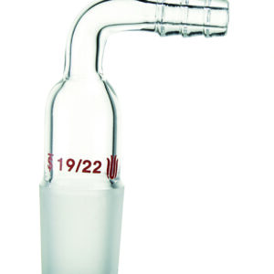 Adapter A92, inner joint, 90° hose connection, vacuum/gas