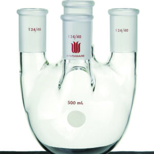 Flask F21, 4-neck, round bottom, vertical