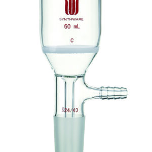 Funnel F36, Buchner, fritted, inner joint with vacuum receiver