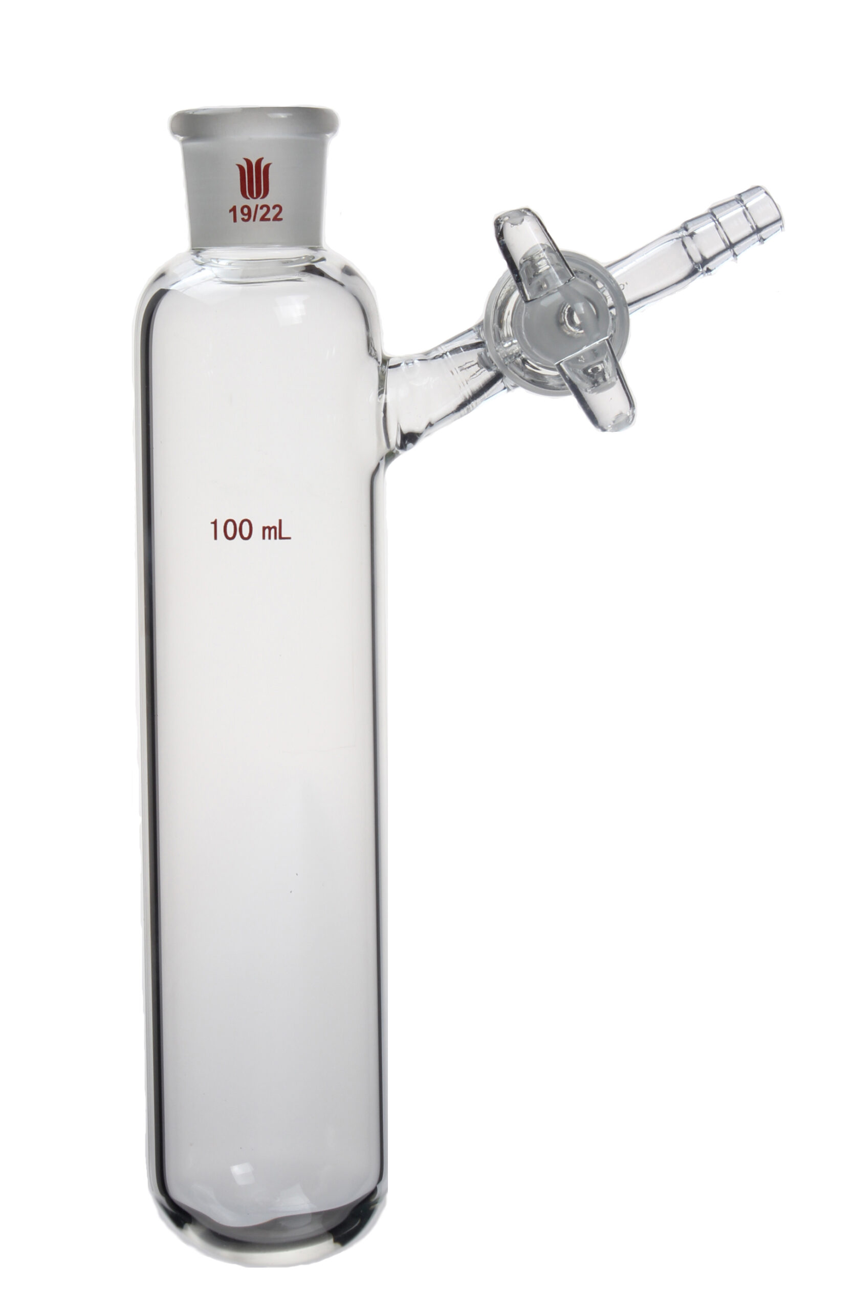 Schlenk tube F89, reaction, outer joint, glass stopcock