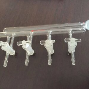 Manifold M34, solid glass stopcocks, double