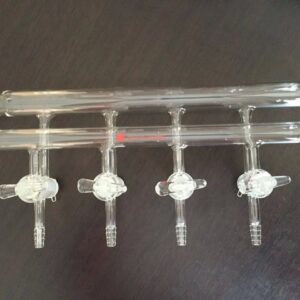 Manifold M35, solid glass stopcocks, double