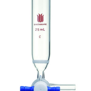 Peptide synthesis vessel P13, solid phase, „T“-bore PTFE stopcock
